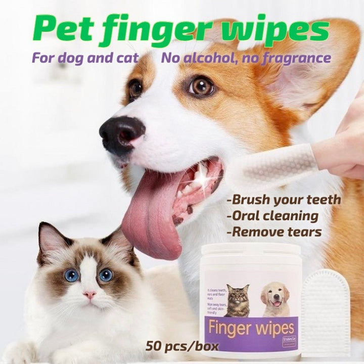 Pet Finger Wipes