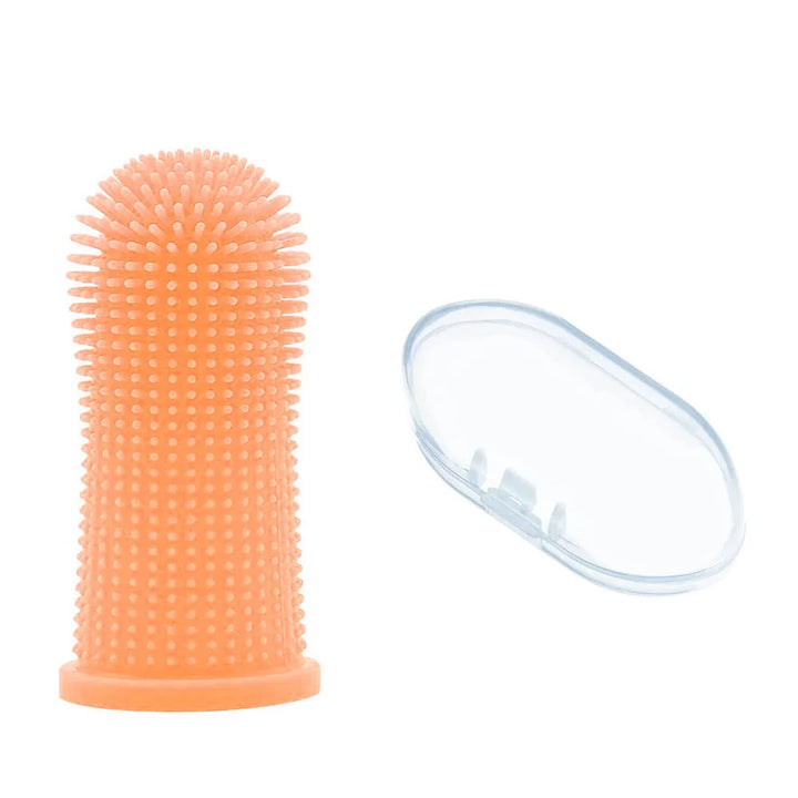 Pet Grooming Finger Toothbrush
