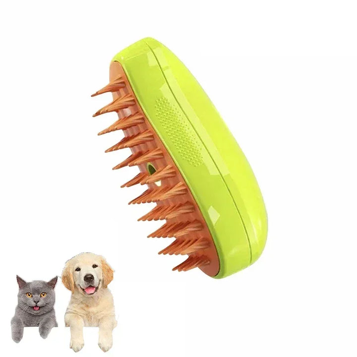 Pet Grooming Tool with Massage & Spray
