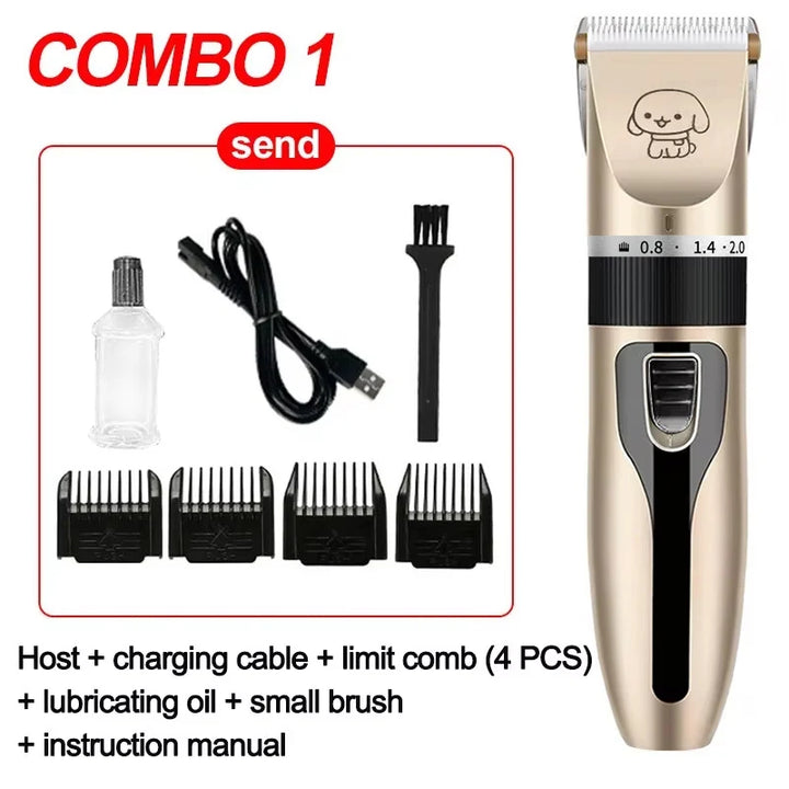 Pet Hair Grooming Clipper