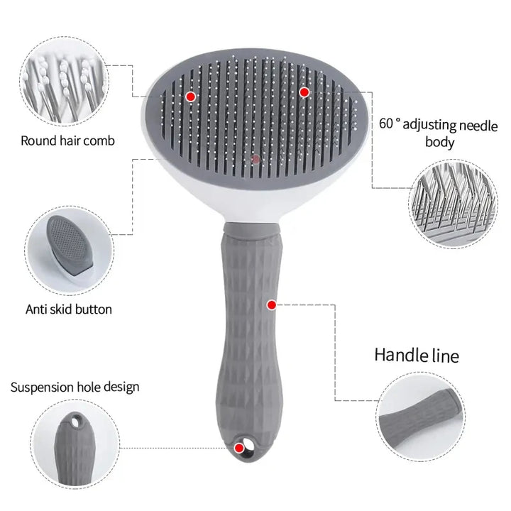 Pet Hair Removal Brush for Dogs