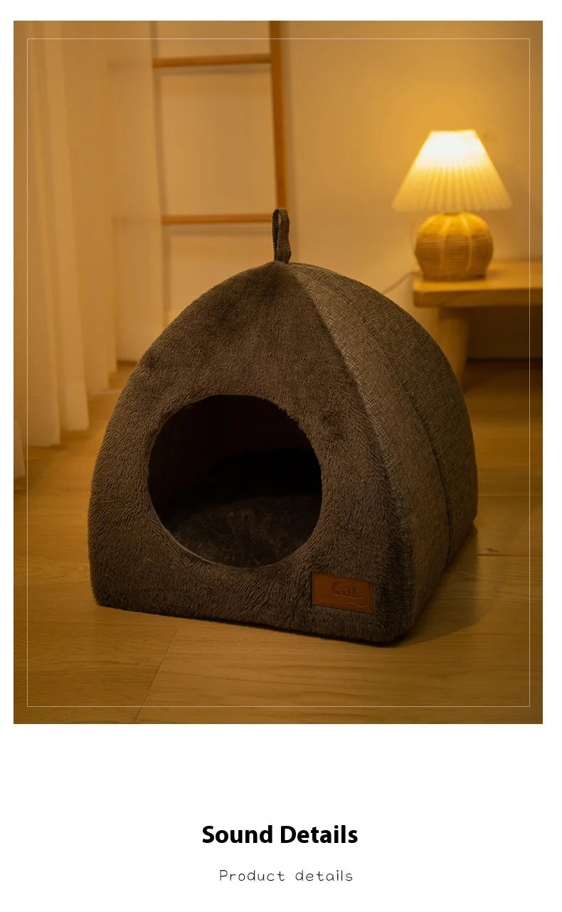 Pet Nest with Thickened Cat Bed Design
