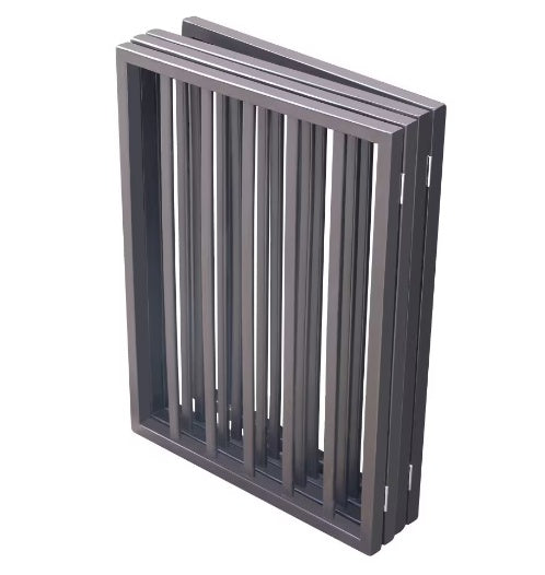 Pet door safety gate adjustable