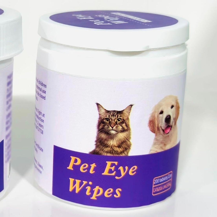 Pet eye cleaning wipes for dogs