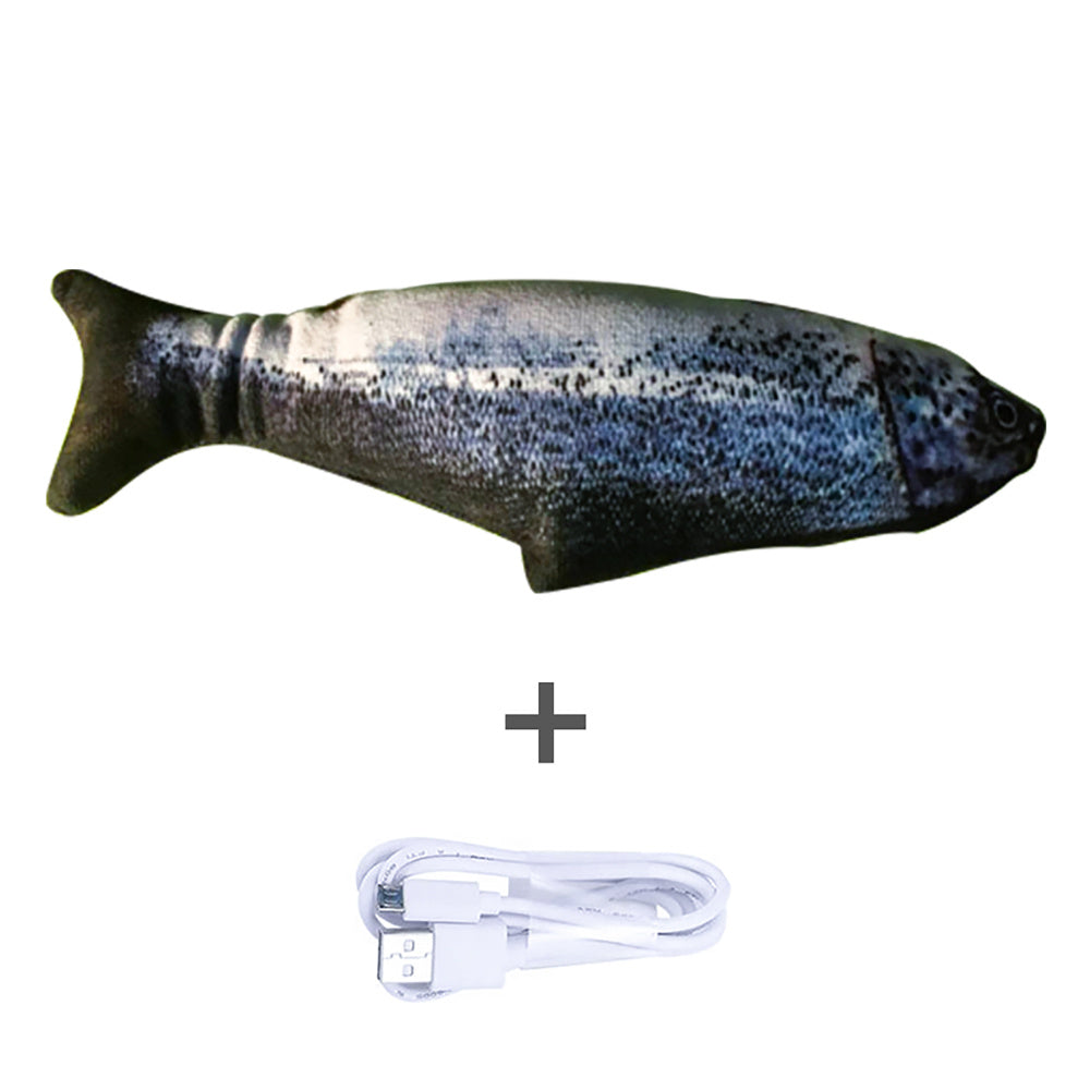 Pet flopping fish simulation toy