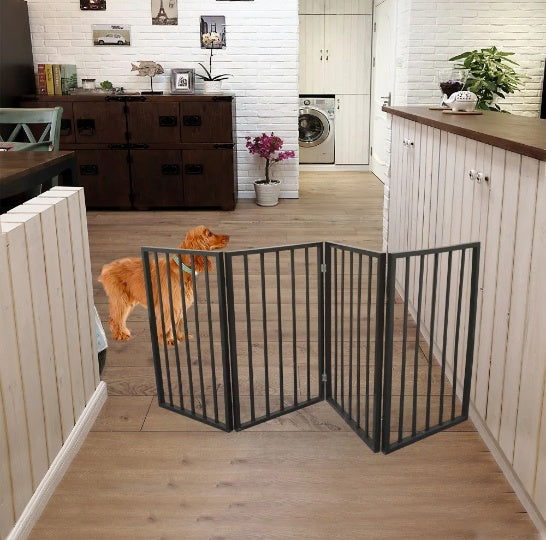 Pet gate for doorways safety