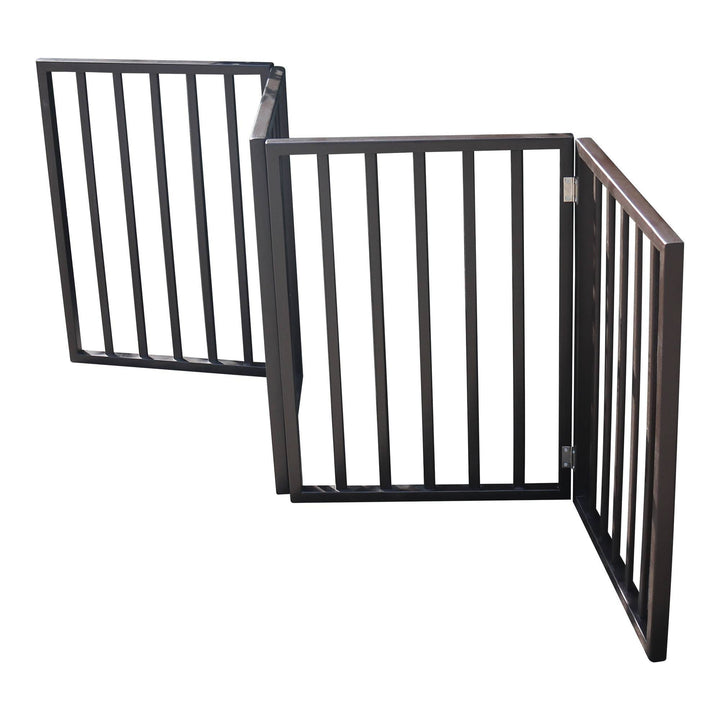 Pet gate for stairs and hallway safety