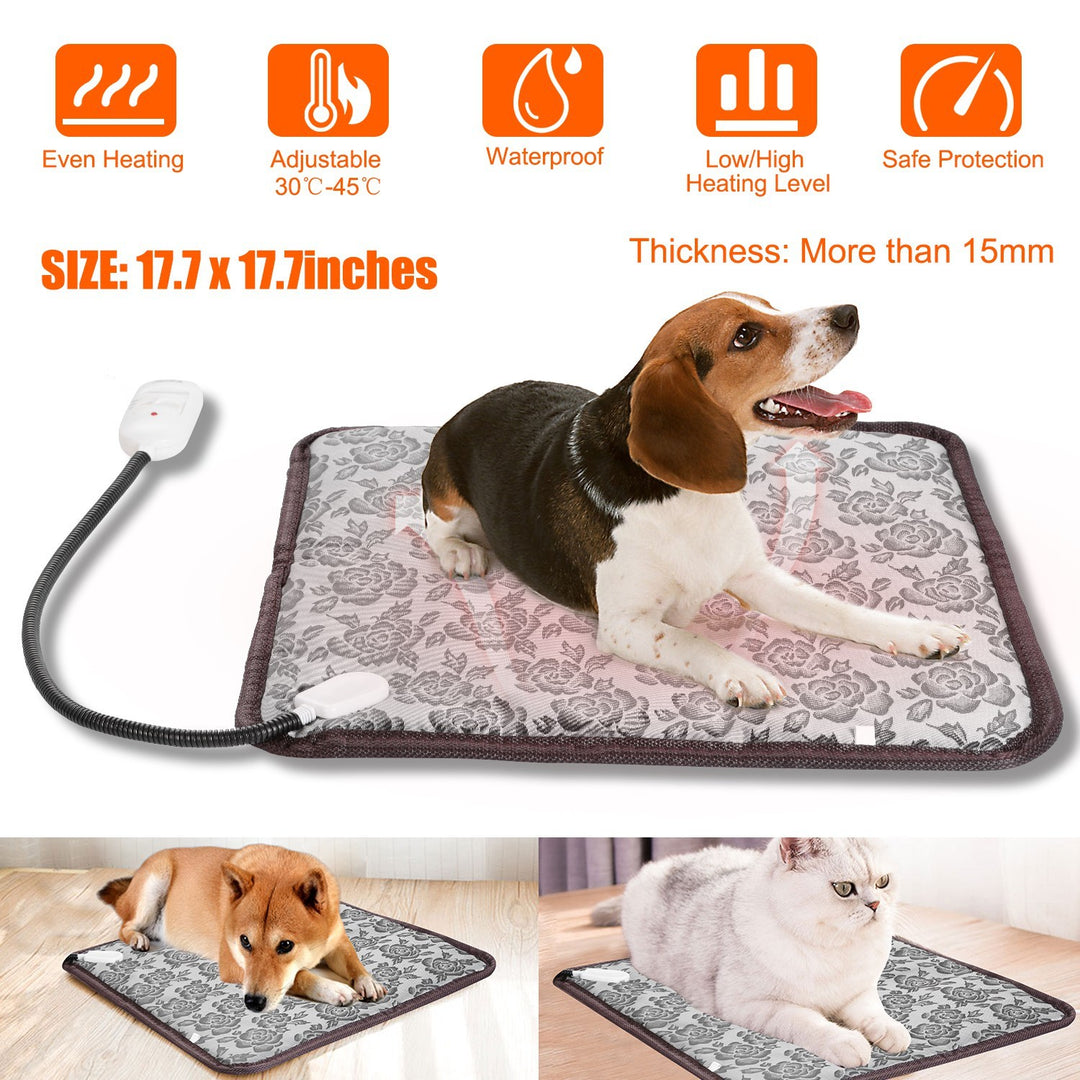 Pet heating pad for dogs and cats waterproof electric blanket