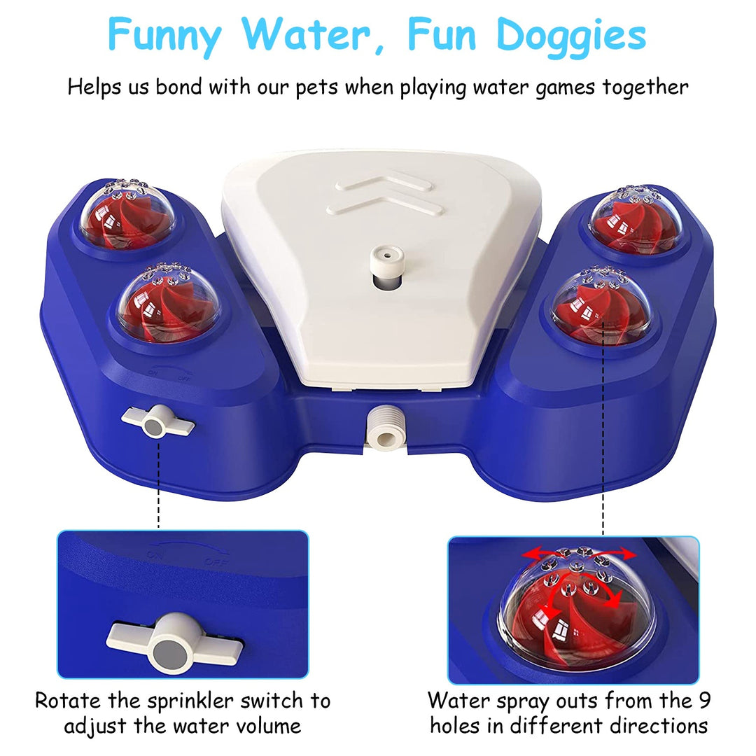 Pet step-on activated water fountain