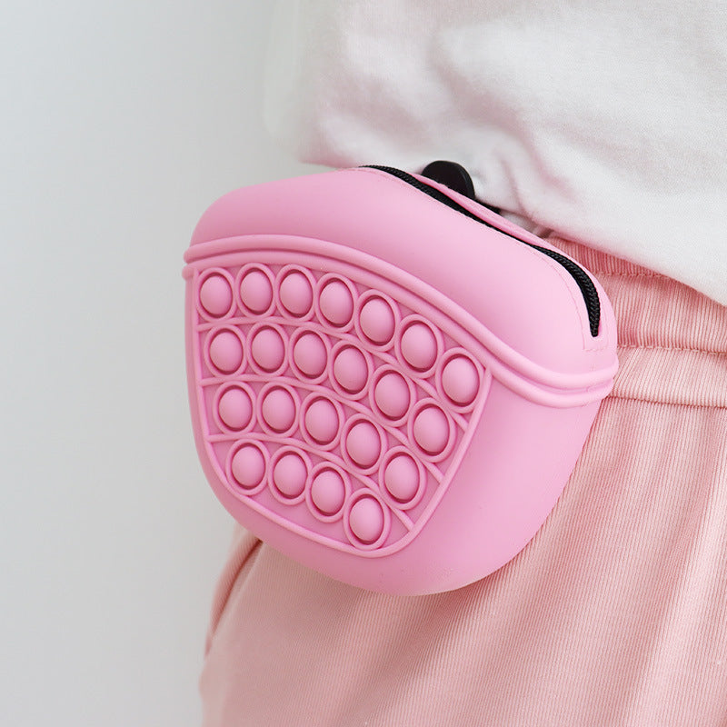 Pet training bag soft washable silicone