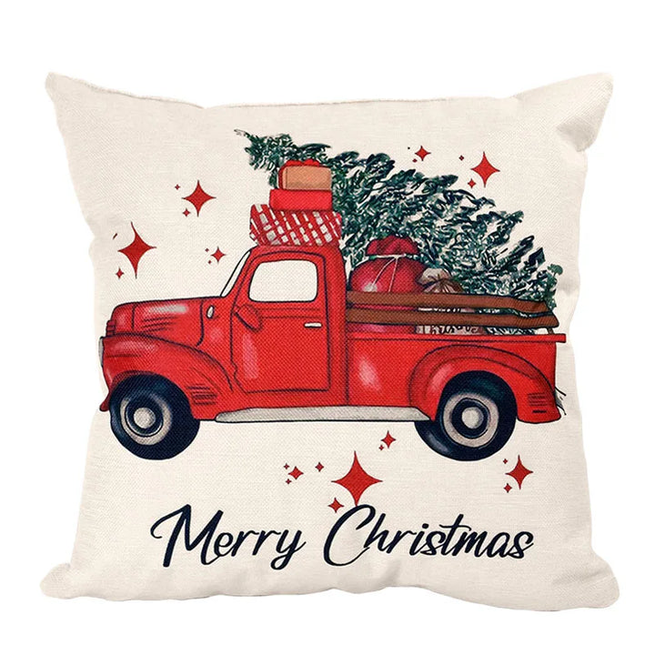 Pillowcase with Merry Christmas message