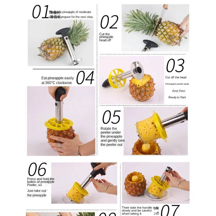 Pineapple Slicer Cutter Kitchen Gadget
