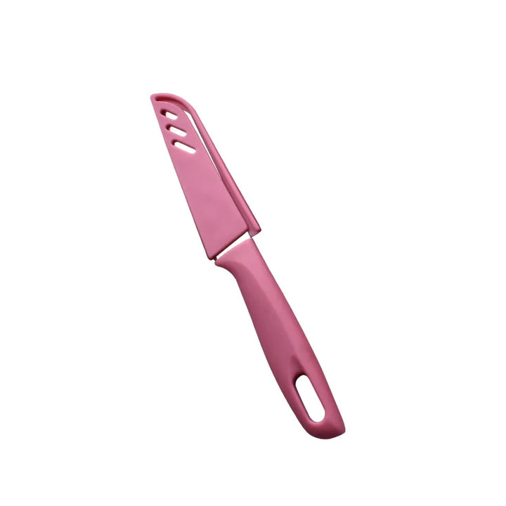 Pink Colour Portable Stainless Steel Kitchen Knife