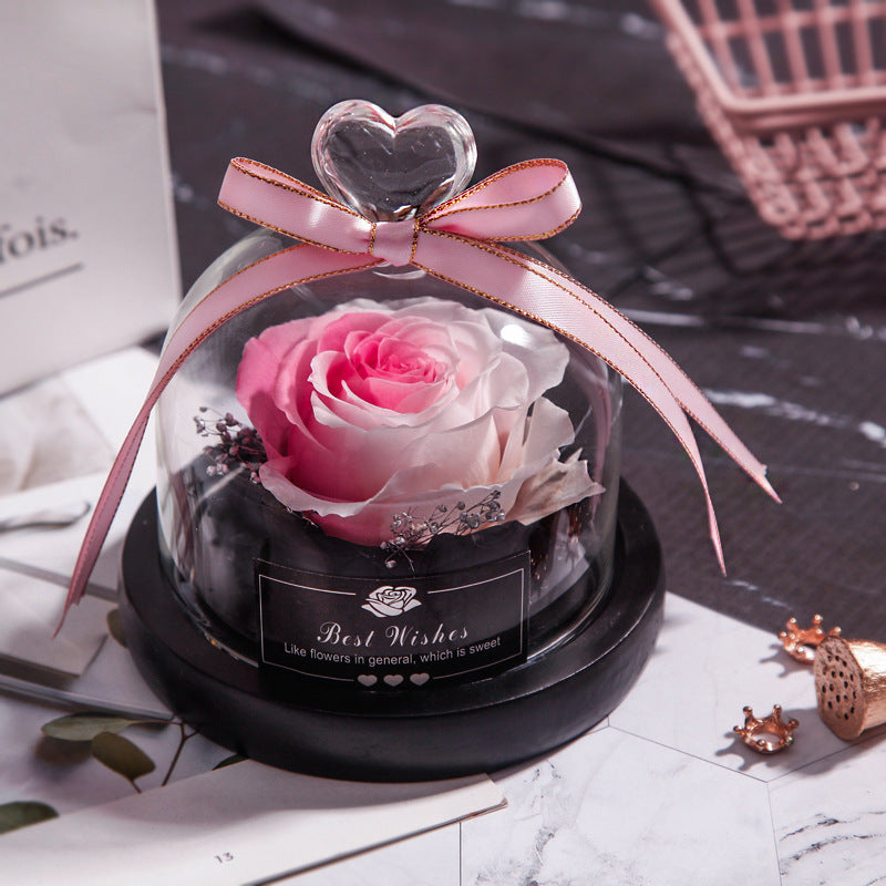 Pink Gradient Rose Decor