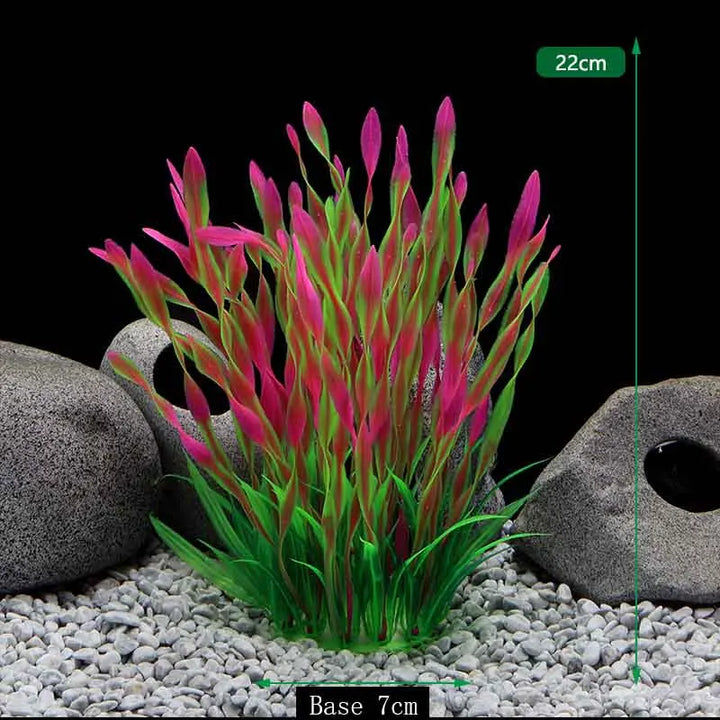 Plastic Artificial Aquarium Water Weeds