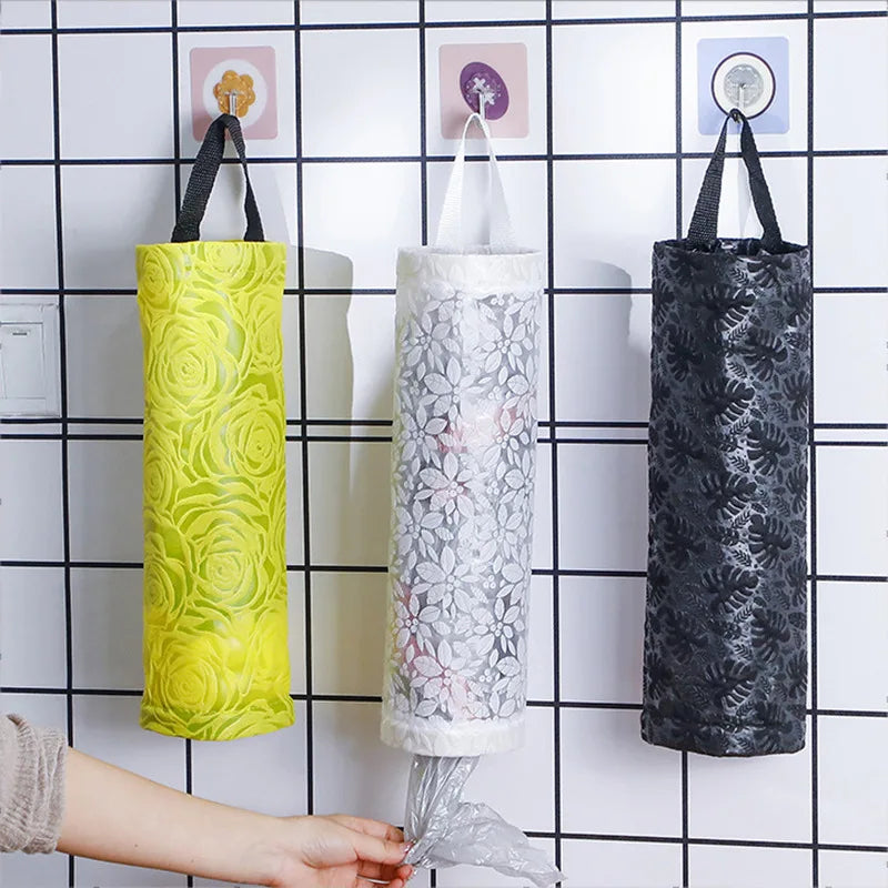 Plastic Bag Hanging Trash Holder