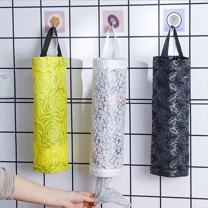 Plastic Bag Hanging Trash Holder