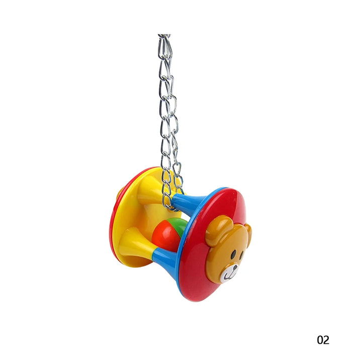 Plastic Hanging Chew Ball Toy