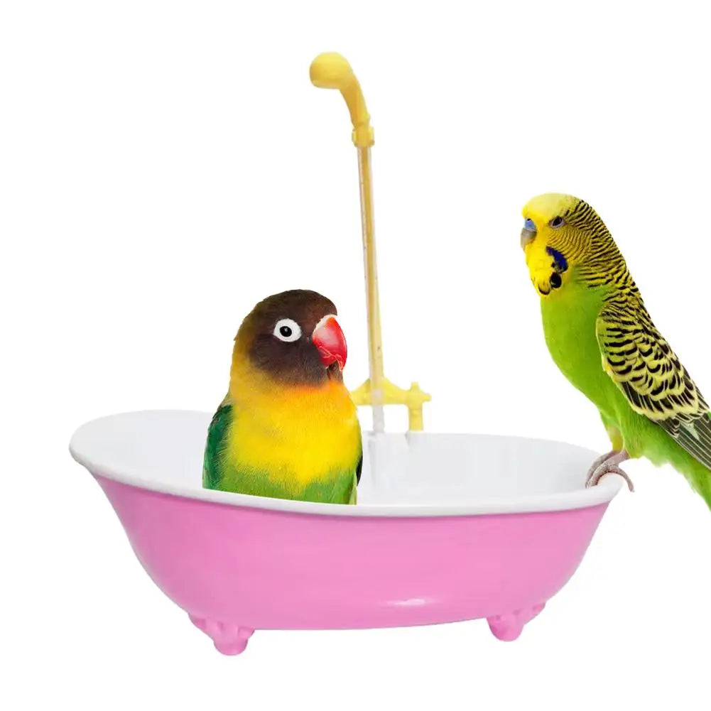 Plastic Parrot Bathtub 