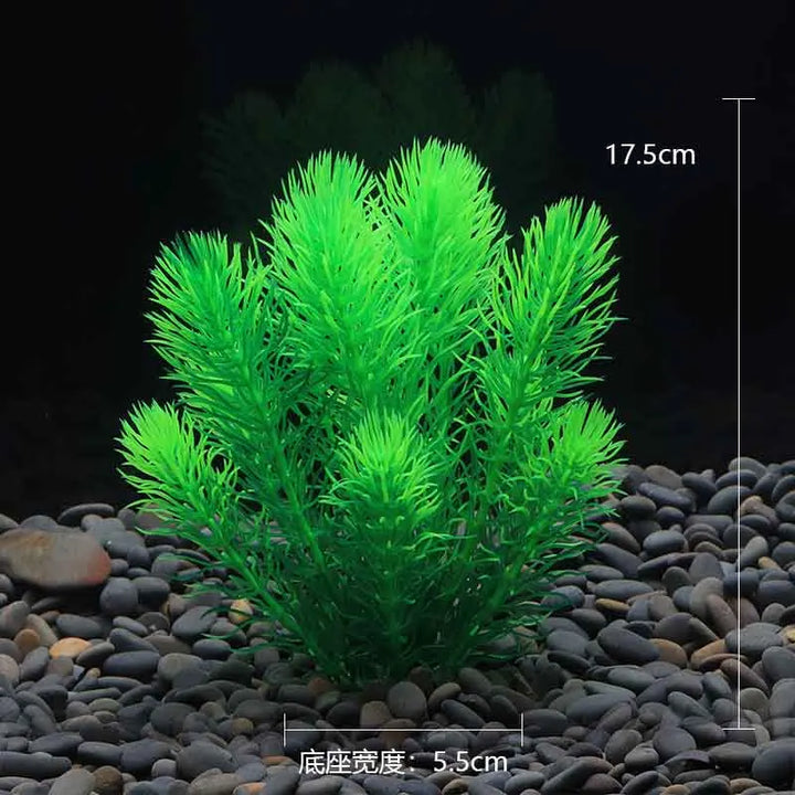 Plastic Underwater Aquarium Water Weeds