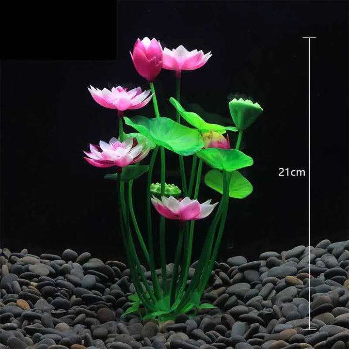 Plastic Water Plants Decor