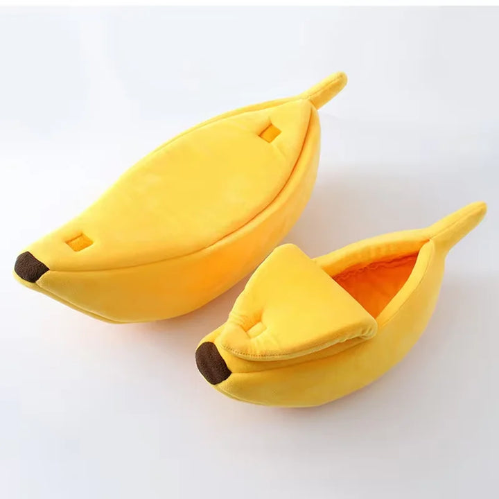 Plush Banana Pet Lounger