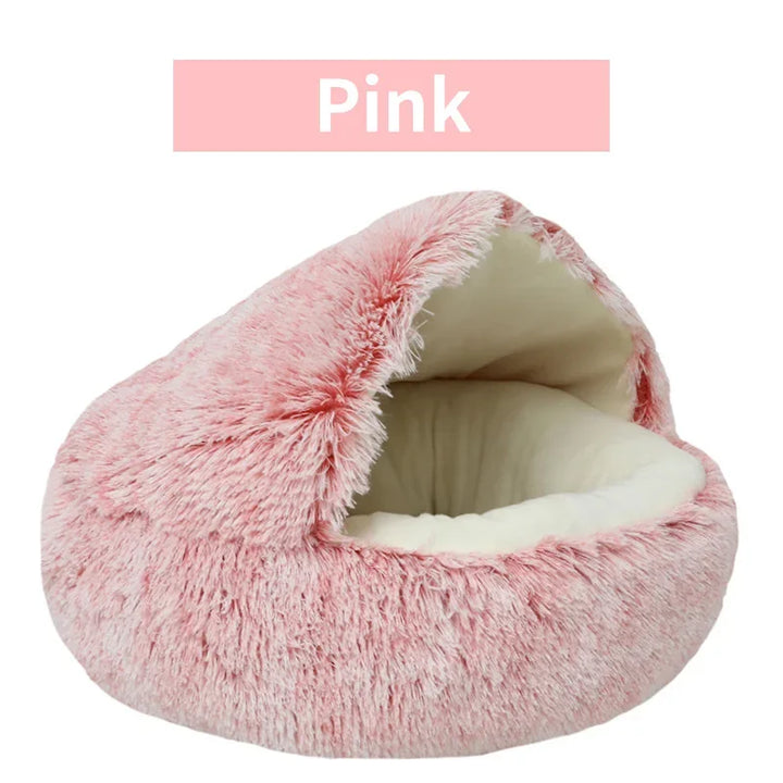 Plush Cat Bed Winter Warm Nest






