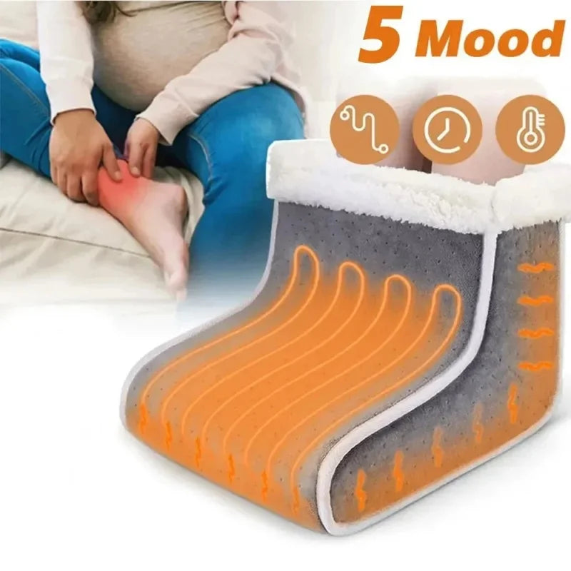 Plush Foot Warmer with 5 Heat Settings