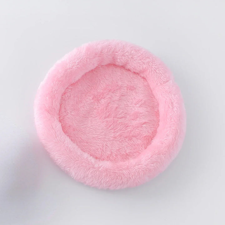 Plush Sleeping Pad for Hamsters and Ferrets in pink color 
