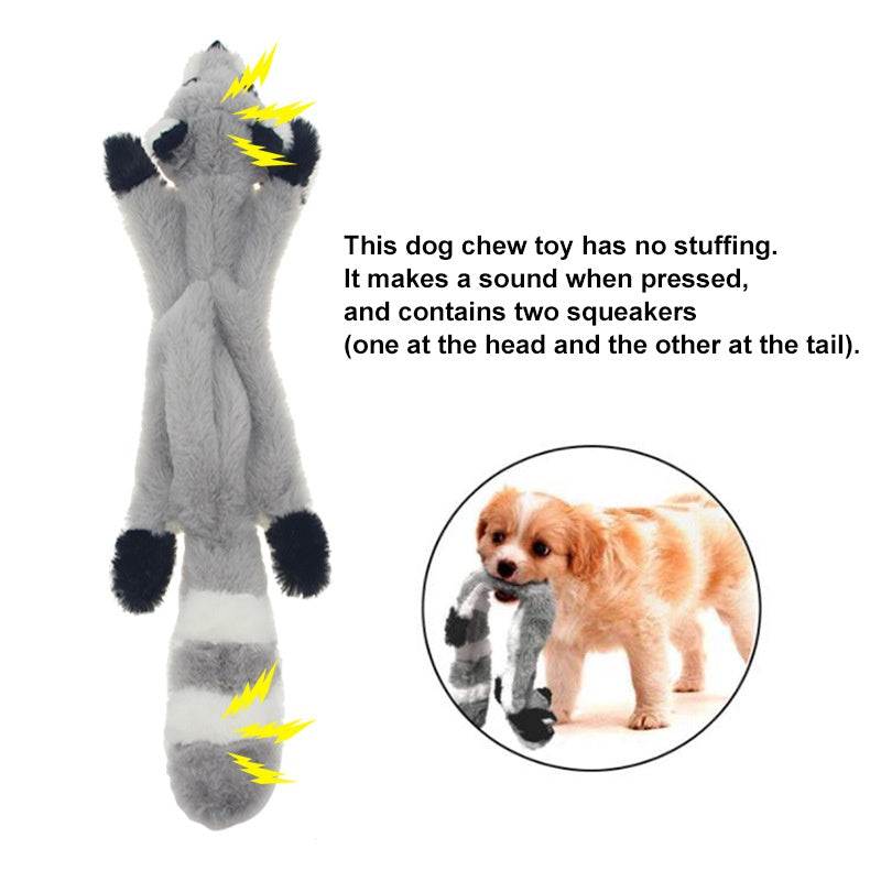 Plush dog chew toys for dogs