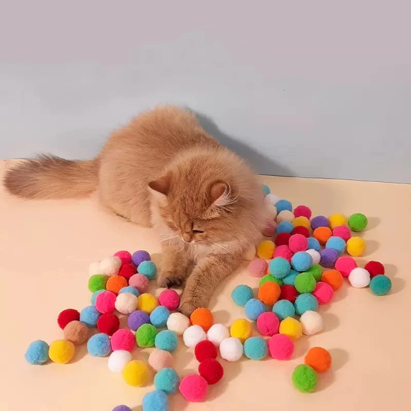 Pompom Launcher Game for Cats