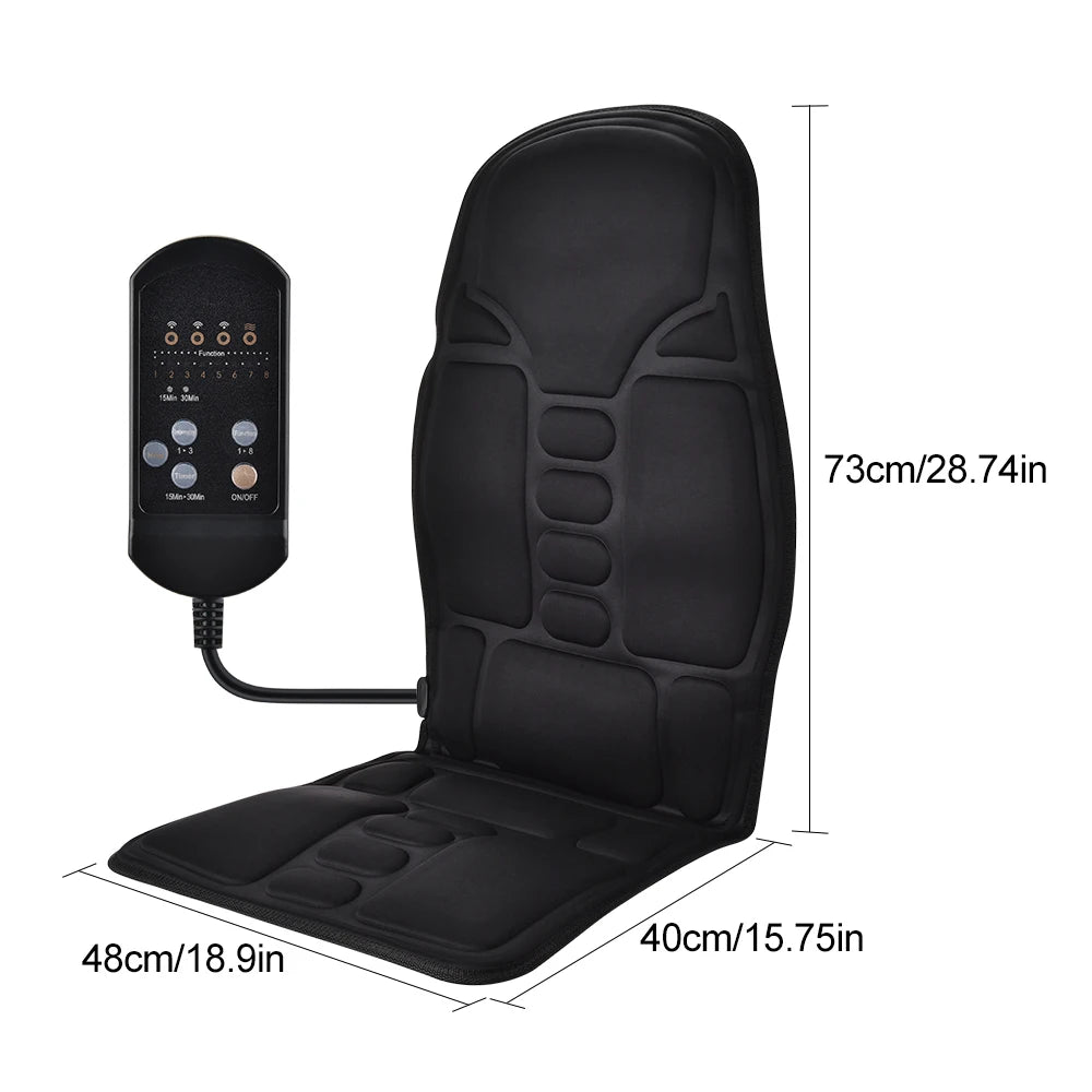 Portable Chair Massage Cushion with Vibration