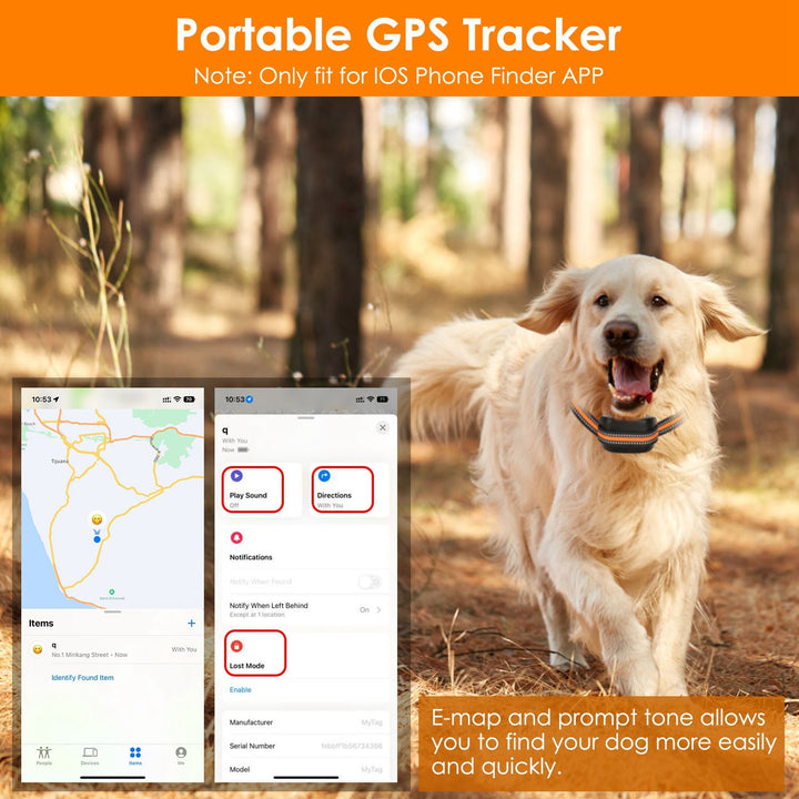 Portable Dog GPS Tracker 