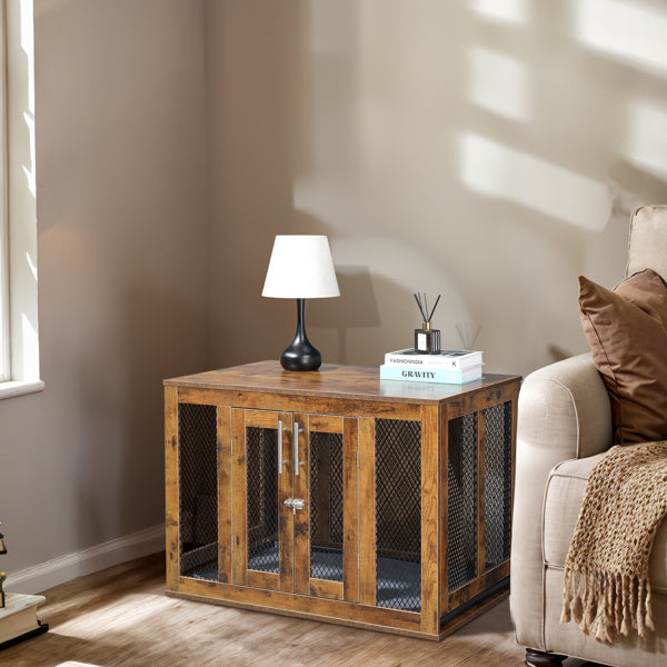 Portable multifunctional dog kennel crate