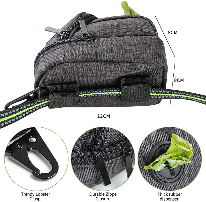 Portable pet accessories bag