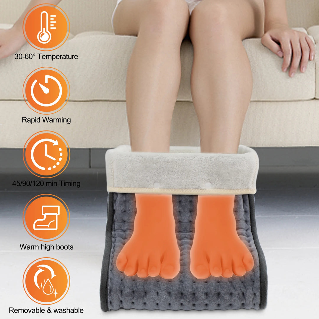 Power-Saving Electric Foot Heater Pad