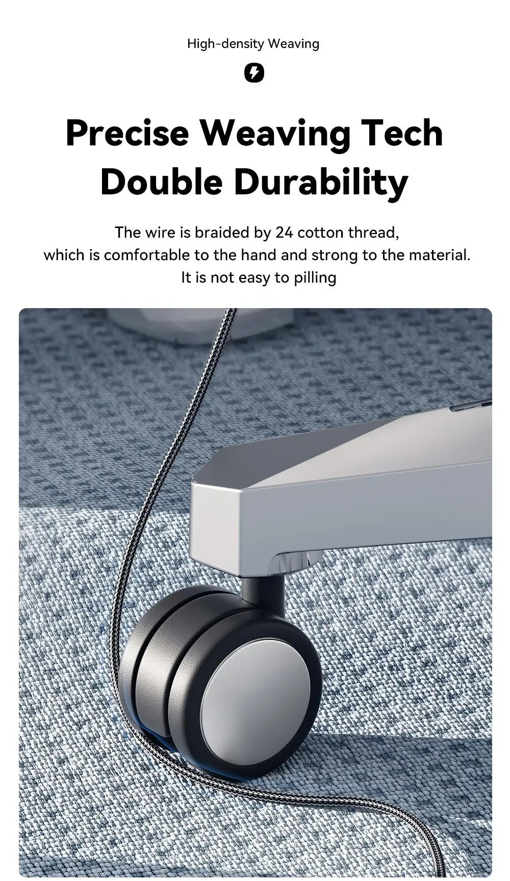 Precise weaving teach double durability 
