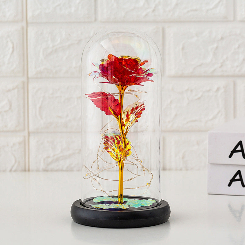 Preserved rose decorative cover