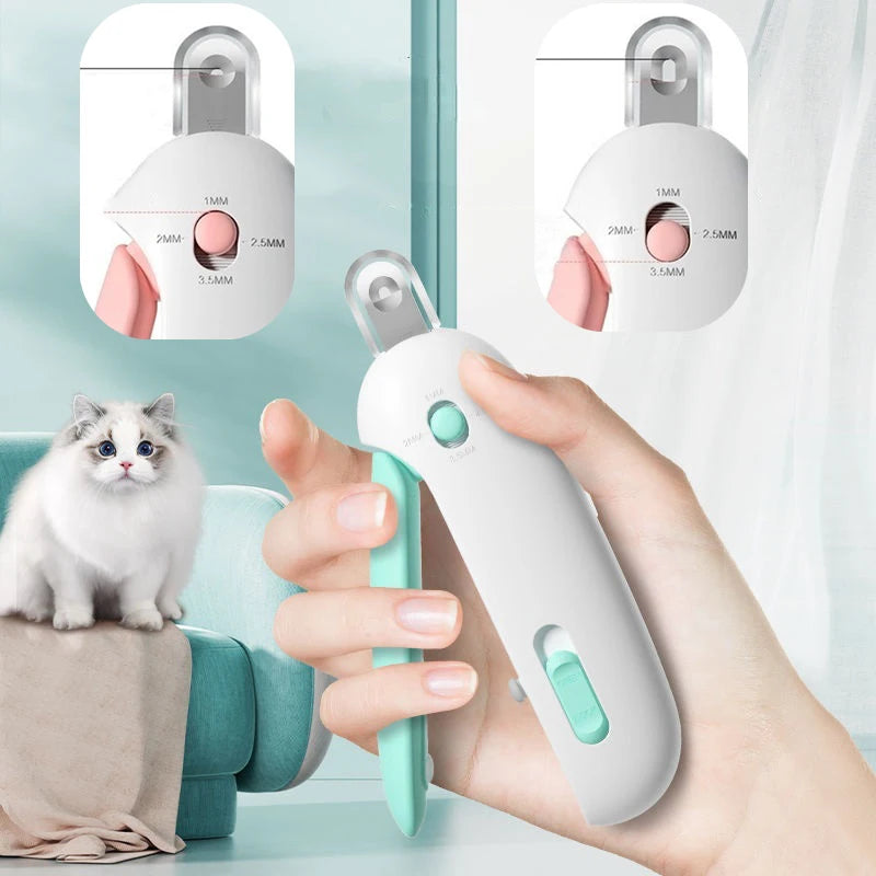 Professional Pet Nail Clippers with Adjustable Hole
