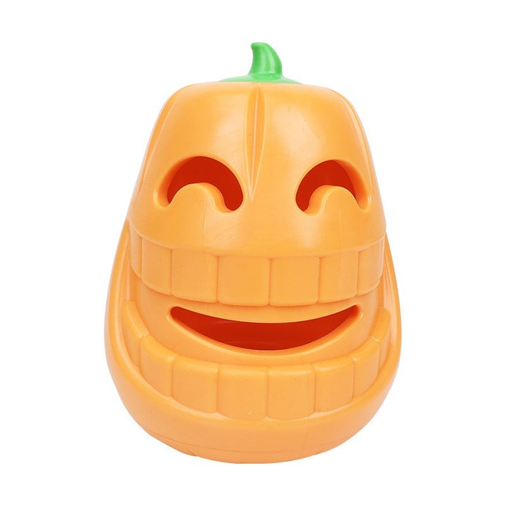 Pumpkin shaped container