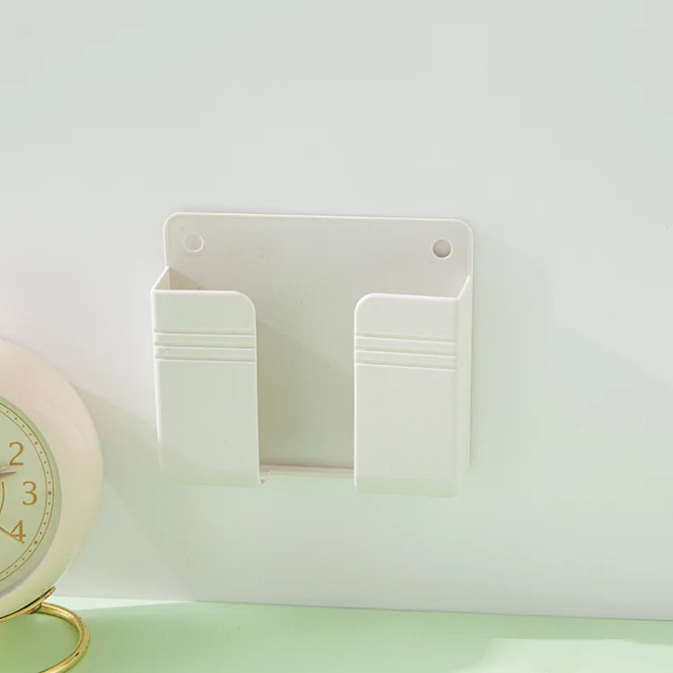 Punch-Free Wall-Mounted Organizer for Remotes


