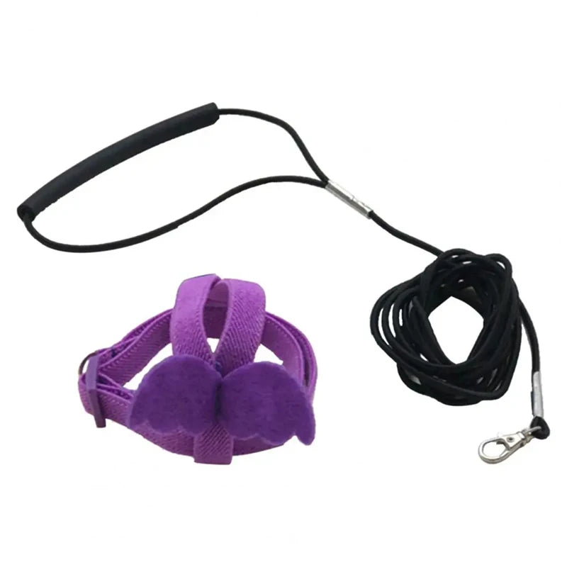 Purple Flying Rope for Small Birds