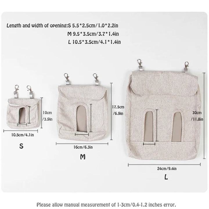 Rabbit Feeding Dispenser Holder size information 