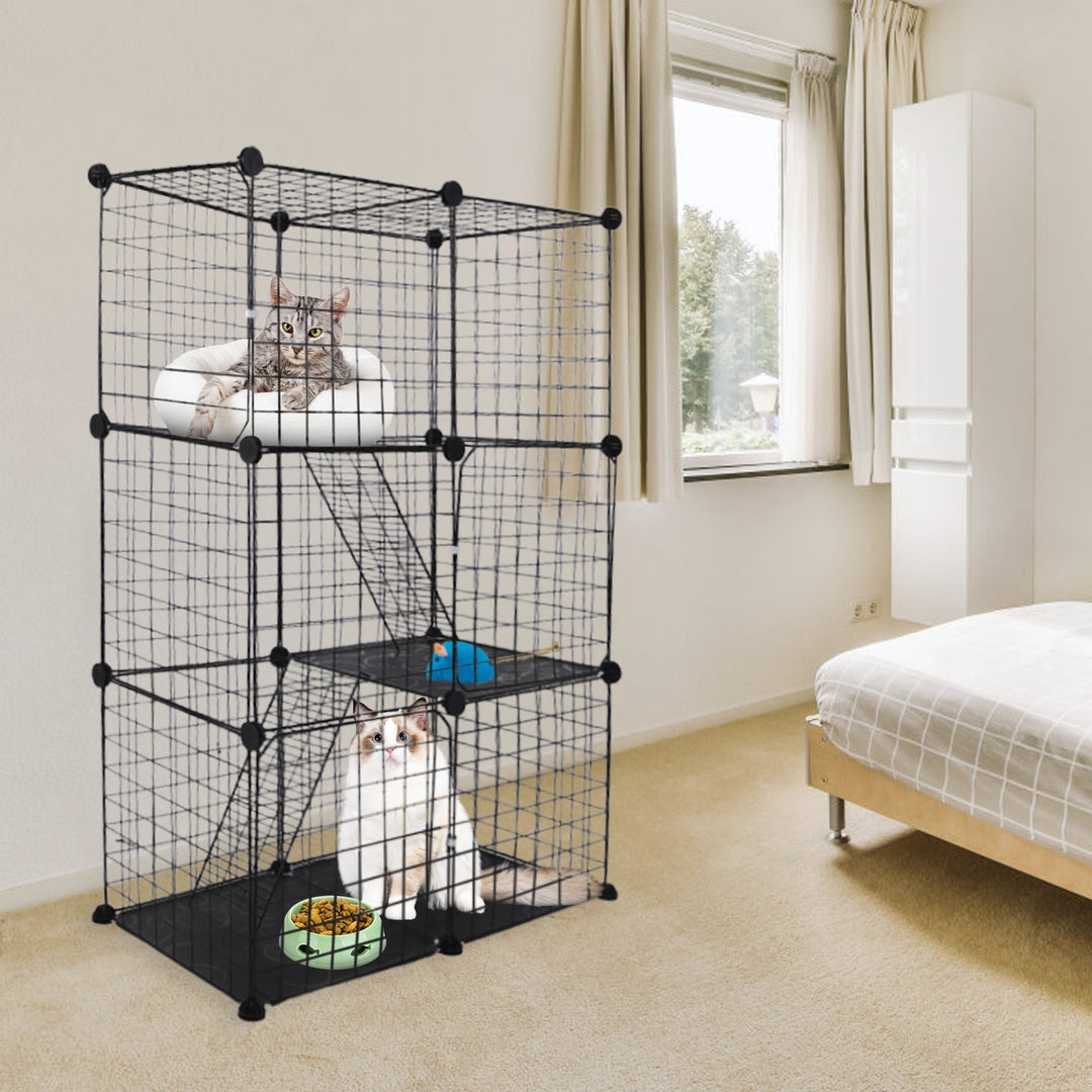 Rabbit and cat indoor playpen