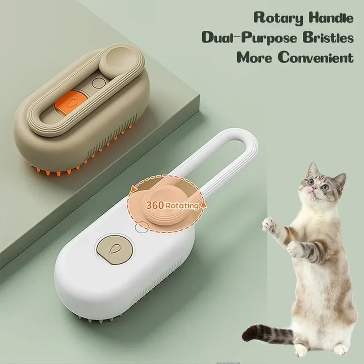 Rechargeable 3-In-1 Pet Brush