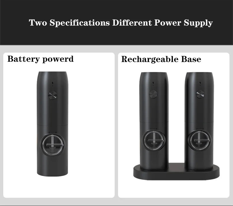 Rechargeable Herb Mill Set