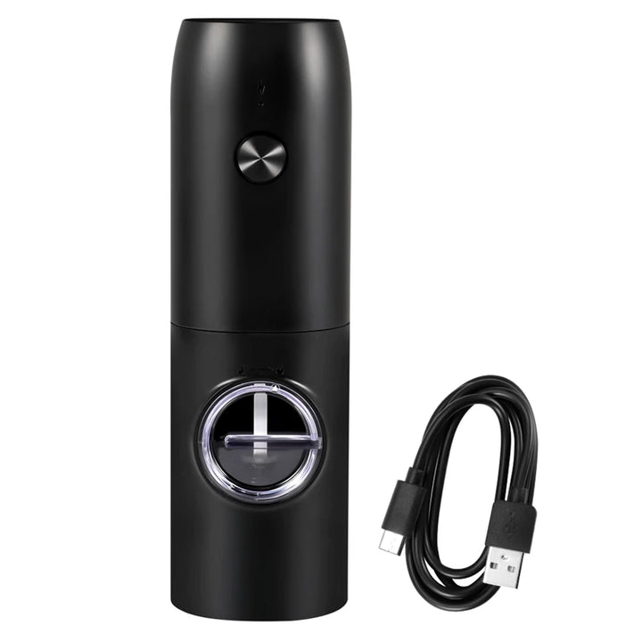 Rechargeable Pepper Mill Adjustable Coarseness