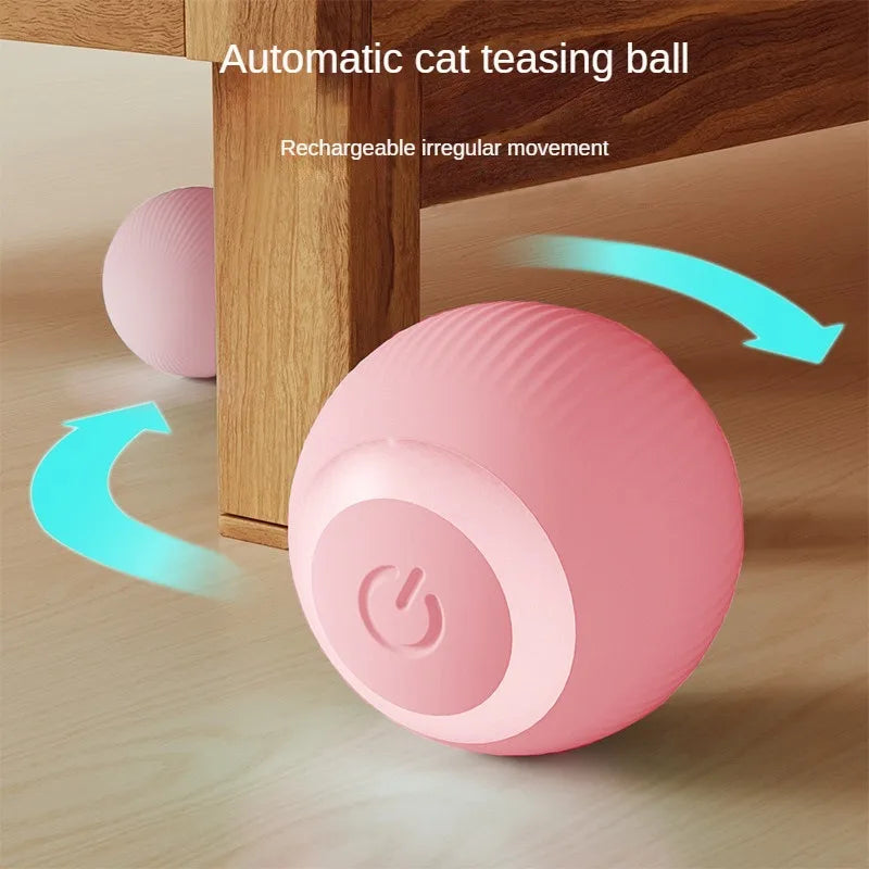 Rechargeable Rolling Cat Toy