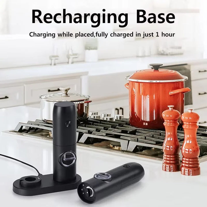 Rechargeable Salt and Pepper Grinders