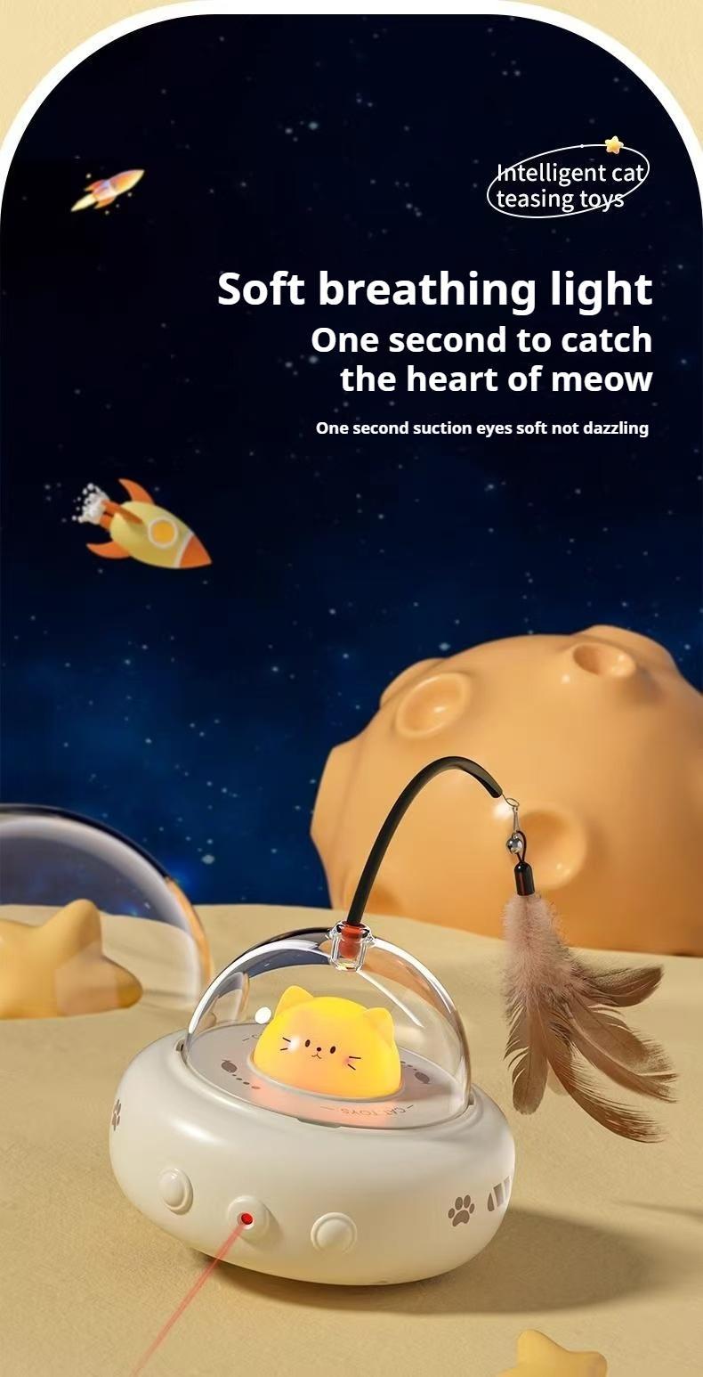 Rechargeable electric cat laser toy